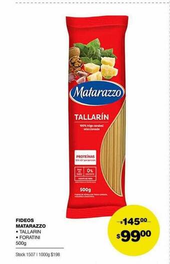 Atomo Conviene Fideos Matarazzo oferta