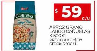 Supermercados DIA Arroz Grano Largo Cañuelas oferta