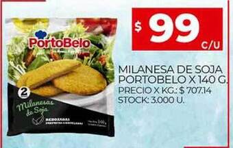 Supermercados DIA Milanesa De Soja Portobelo oferta