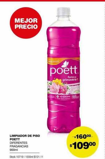 Atomo Conviene Limpiador De Piso Poett oferta
