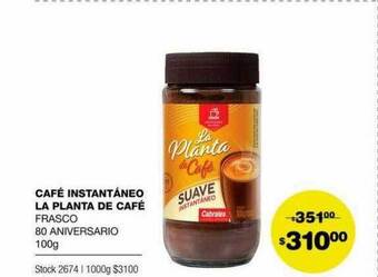 Atomo Conviene Café Instantáneo La Planta De Café oferta