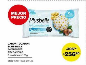 Atomo Conviene Jabon Tocador Plusbelle oferta