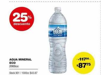 Atomo Conviene Agua Mineral Eco 25% Descuento oferta