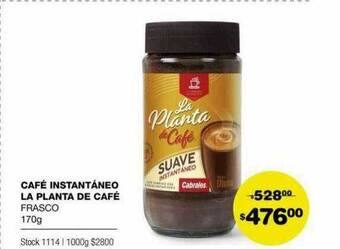 Atomo Conviene Café Instantáneo La Planta De Café oferta