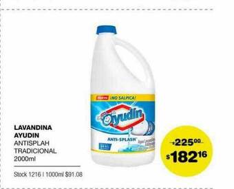 Atomo Conviene Lavandina Ayudin oferta