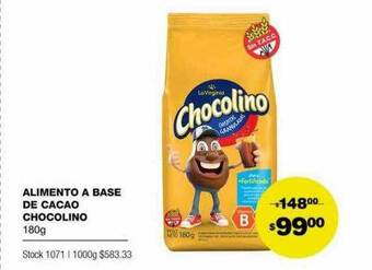 Atomo Conviene Alimento A Base De Cacao Chocolino oferta