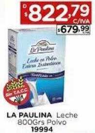 Hipermay La Paulina Leche Polvo oferta