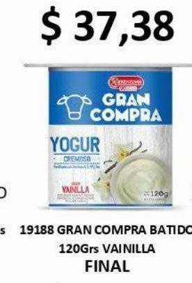 Hipermay Gran Compra Batido Vainilla oferta
