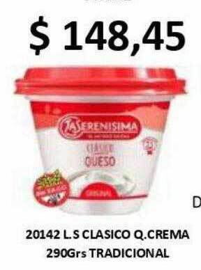 Hipermay L.s Clasico Q Crema Tradicional oferta