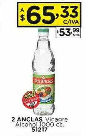 Hipermay 2 Anclas Vinagre Alcohol oferta