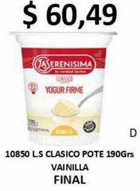 Hipermay L.s Clasico Pote Vainilla oferta