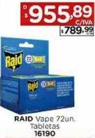 Hipermay Raid Vape Tabletas oferta