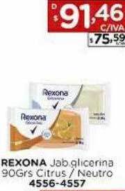 Hipermay Rexona Jab Glicerina Citrus Neutro oferta