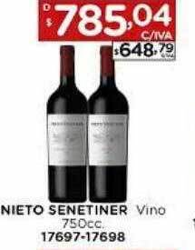 Hipermay Nieto Senetiner Vino oferta