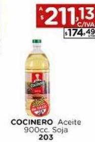 Hipermay Cocinero Aceite Soja oferta
