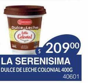 Masivos La Serenisima Dulce De Leche Colonial oferta