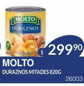 Masivos Molto Duraznos Mitades oferta