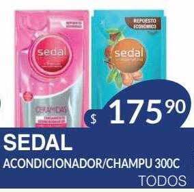 Masivos Sedal Acondicionador Champu oferta