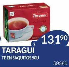 Masivos Taragui Te En Saquitos oferta