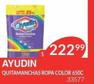 Masivos Ayudin Quitamanchas Ropa Color oferta