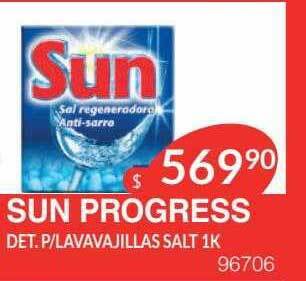Masivos Sun Progress Det P Lavavajillas Salt oferta
