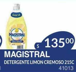 Masivos Magistral Detergente Limon Cremoso oferta