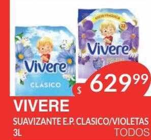 Masivos Vivere Suavizante E P Clasico Violetas oferta