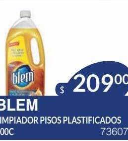 Masivos Blem Limpiador Pisos Plastificados oferta