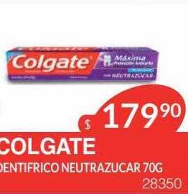 Masivos Colgate Dentifrico Neutrazucar oferta