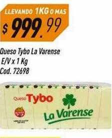 Supermercados Comodin Queso Tybo La Varense oferta