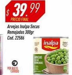 Supermercados Comodin Arvejas Inalpa Secas Remojadas 300gr oferta