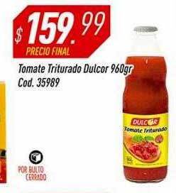 Supermercados Comodin Tomate Triturado Dulcor oferta