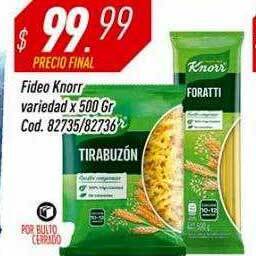 Supermercados Comodin Fideo Knorr Variedad oferta