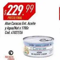 Supermercados Comodin Atun Caracas Ent.aceite Y Agua-nat oferta