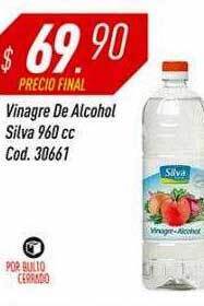 Supermercados Comodin Vinagre De Alcohol Silva 960cc oferta