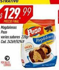 Supermercados Comodin Magdalenas Pozo Varios Sabores oferta