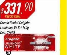 Supermercados Comodin Crema Dental Colgate Luminous W Bri oferta