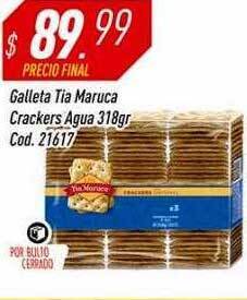 Supermercados Comodin Galleta Tia Maruca Crackers Agua oferta