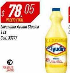 Supermercados Comodin Lavandina Ayudin Clasica oferta