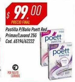 Supermercados Comodin Pastilla P- Baño Poett Red Primav-lavanda oferta