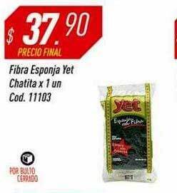 Supermercados Comodin Fibra Esponja Yet Chatita oferta