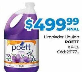 Diarco Limpiador Líquido Poett oferta