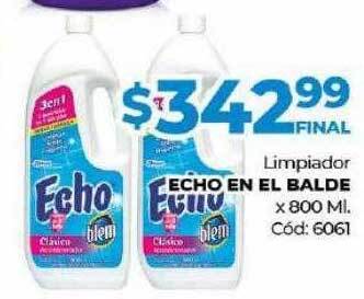 Diarco Limpiador Echo En El Balde oferta