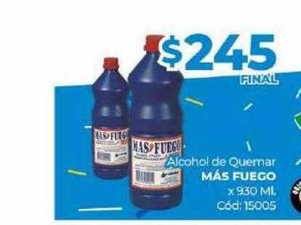 Diarco Alcohol De Quemar Más Fuego oferta