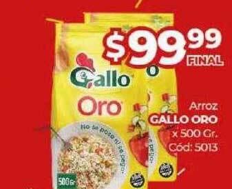 Diarco Arroz Gallo Oro oferta