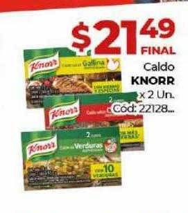 Diarco Caldo Knorr oferta