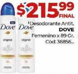 Diarco Desodorante Antit. Dove Femenino oferta