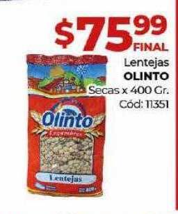 Diarco Lentejas Olinto Secas oferta