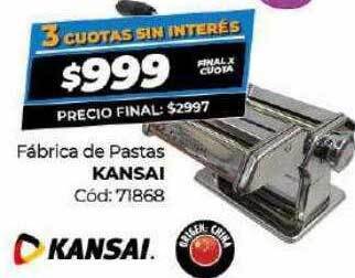 Diarco Fábrica De Pastas Kansai oferta