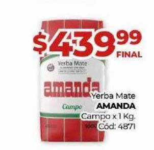 Diarco Yerba Mate Amanda Campo oferta